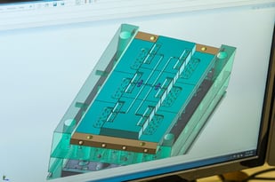 online design of a plastic injection mold