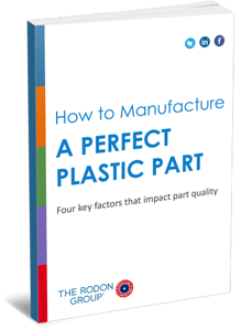 How to manufacture a perfect plastic part 3D eBook Cover